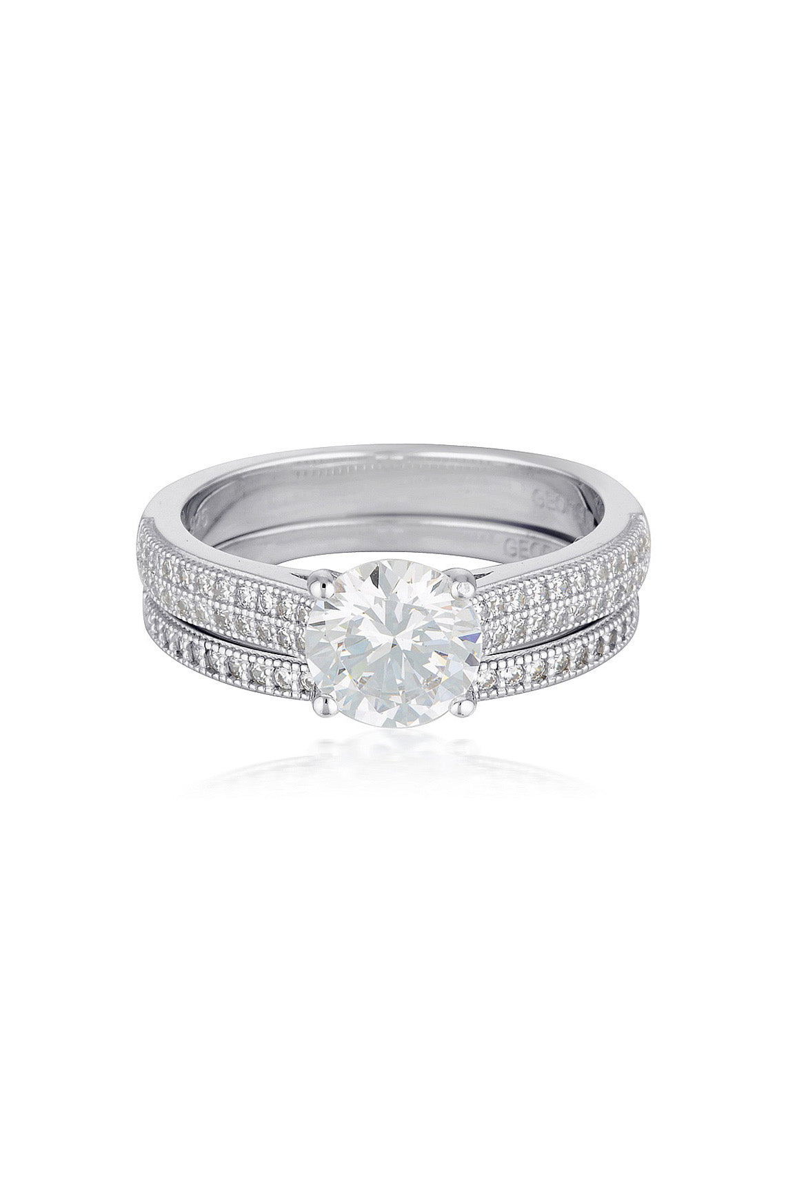 PRINCESS RING SILVER SET