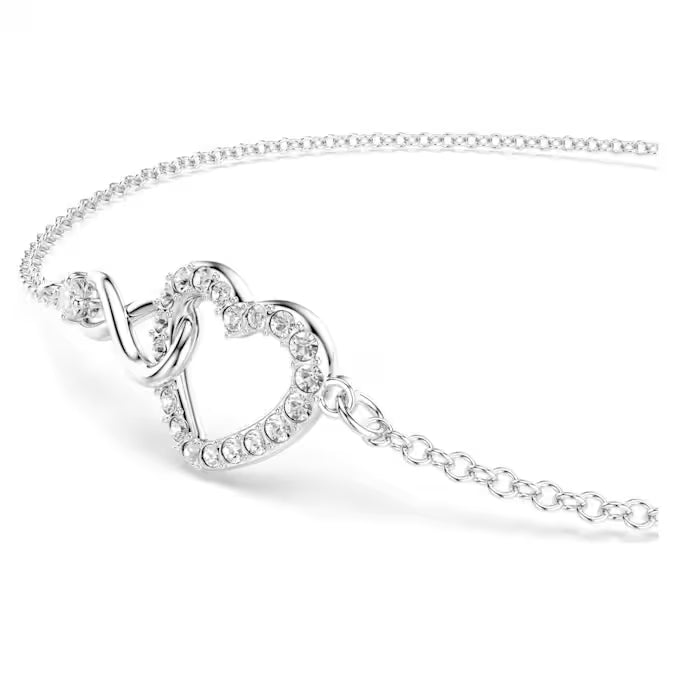 Swarovski heart bracelet