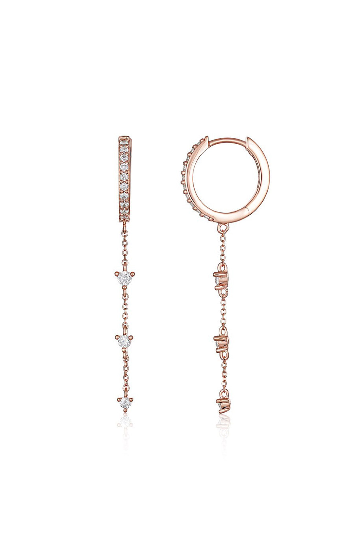 HEIRLOOM LOVED EARRINGS ROSE GOLD