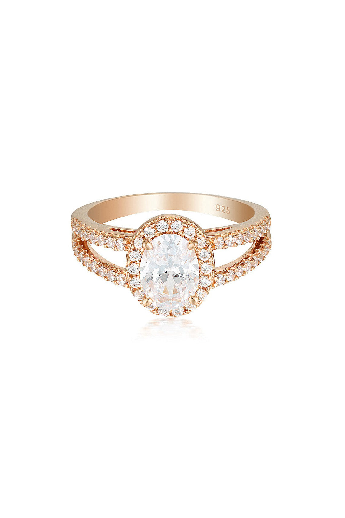 AURORA GLORY RING ROSE GOLD