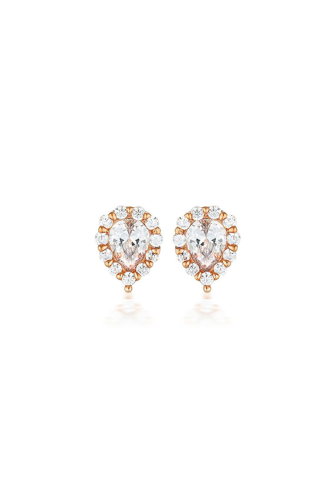 MONACO ROSE GOLD STUDS