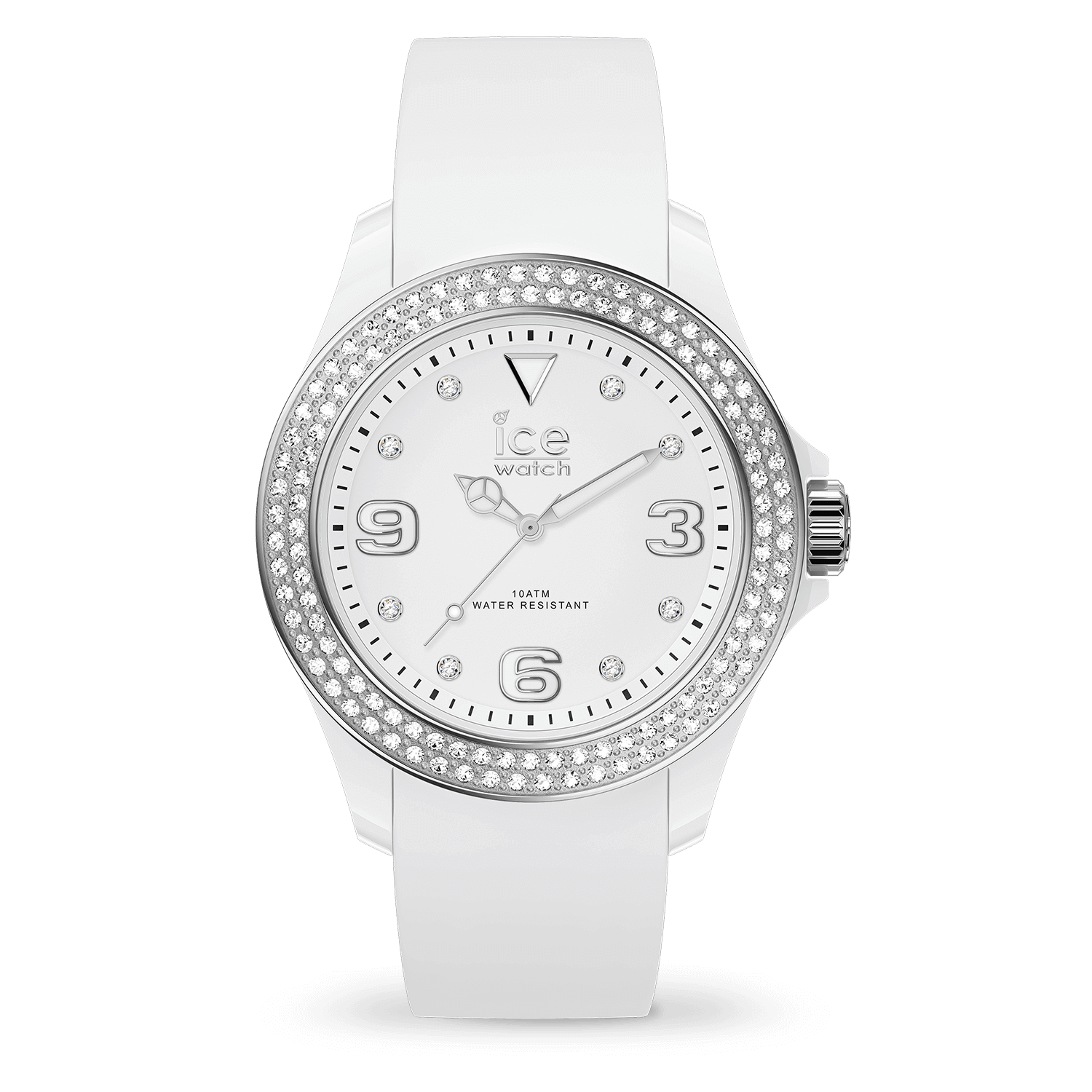 ICE WATCH Star White Silver Smooth Small 3H