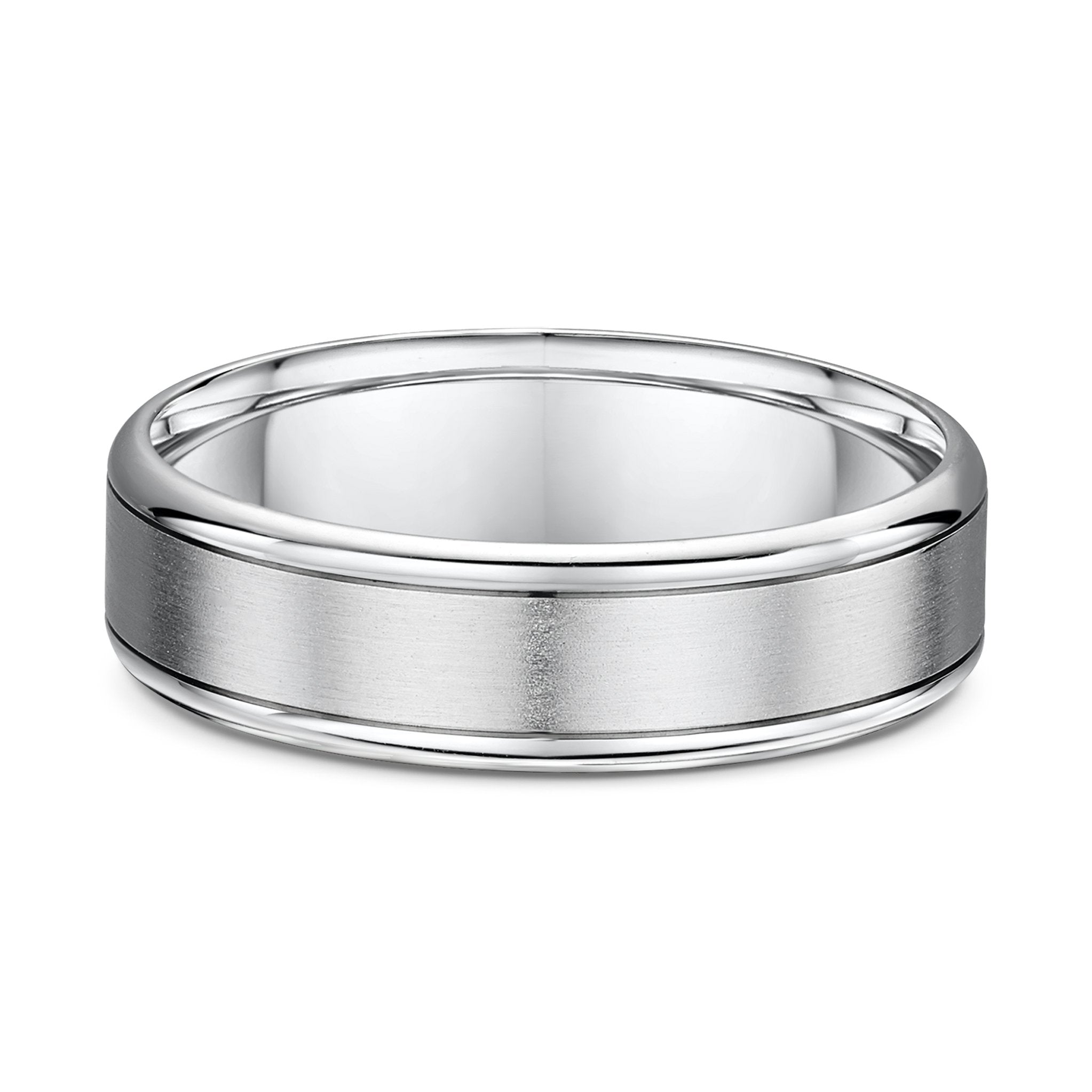9ct White Gold  Wedding Ring