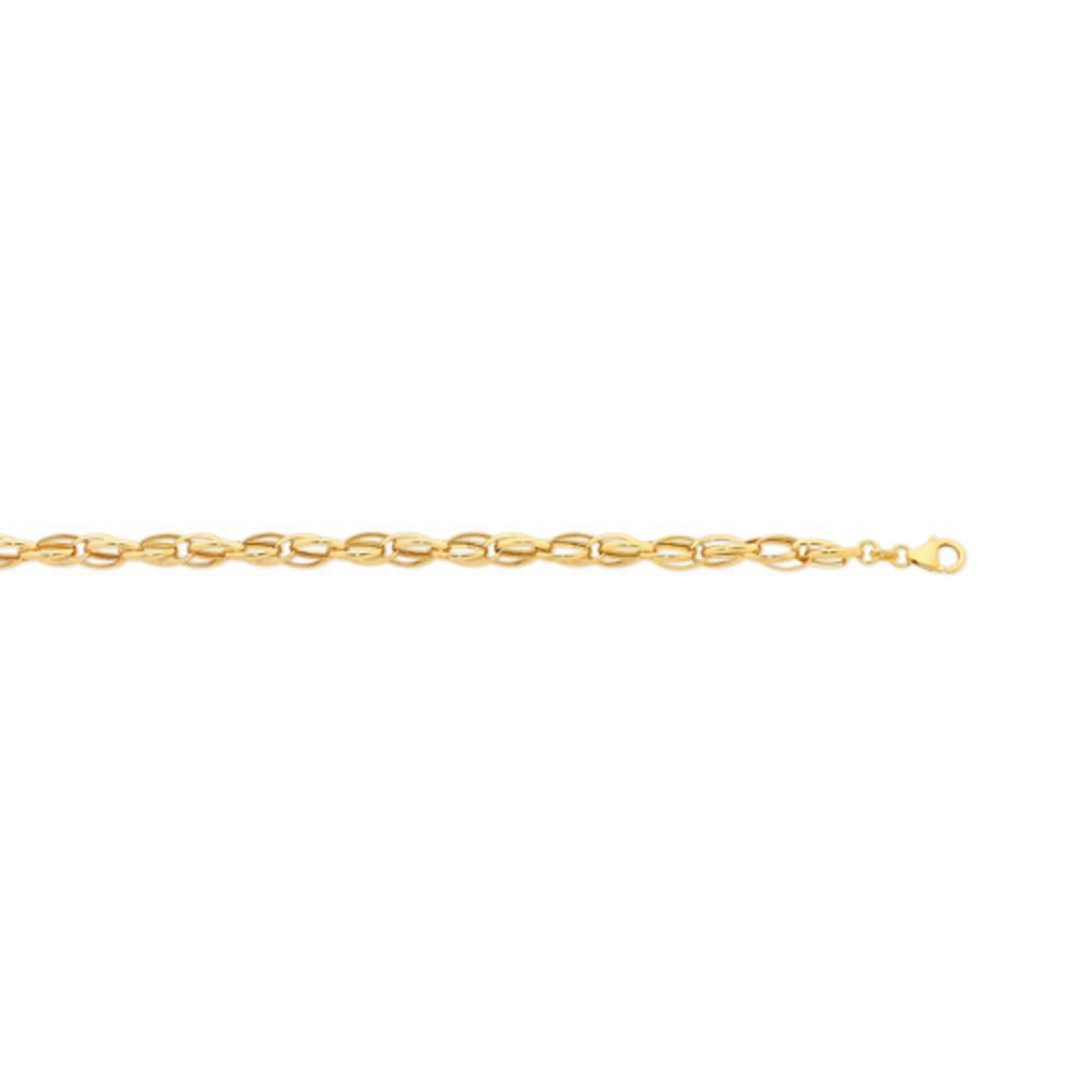 9Ct Gold Silver Filled Bracelet