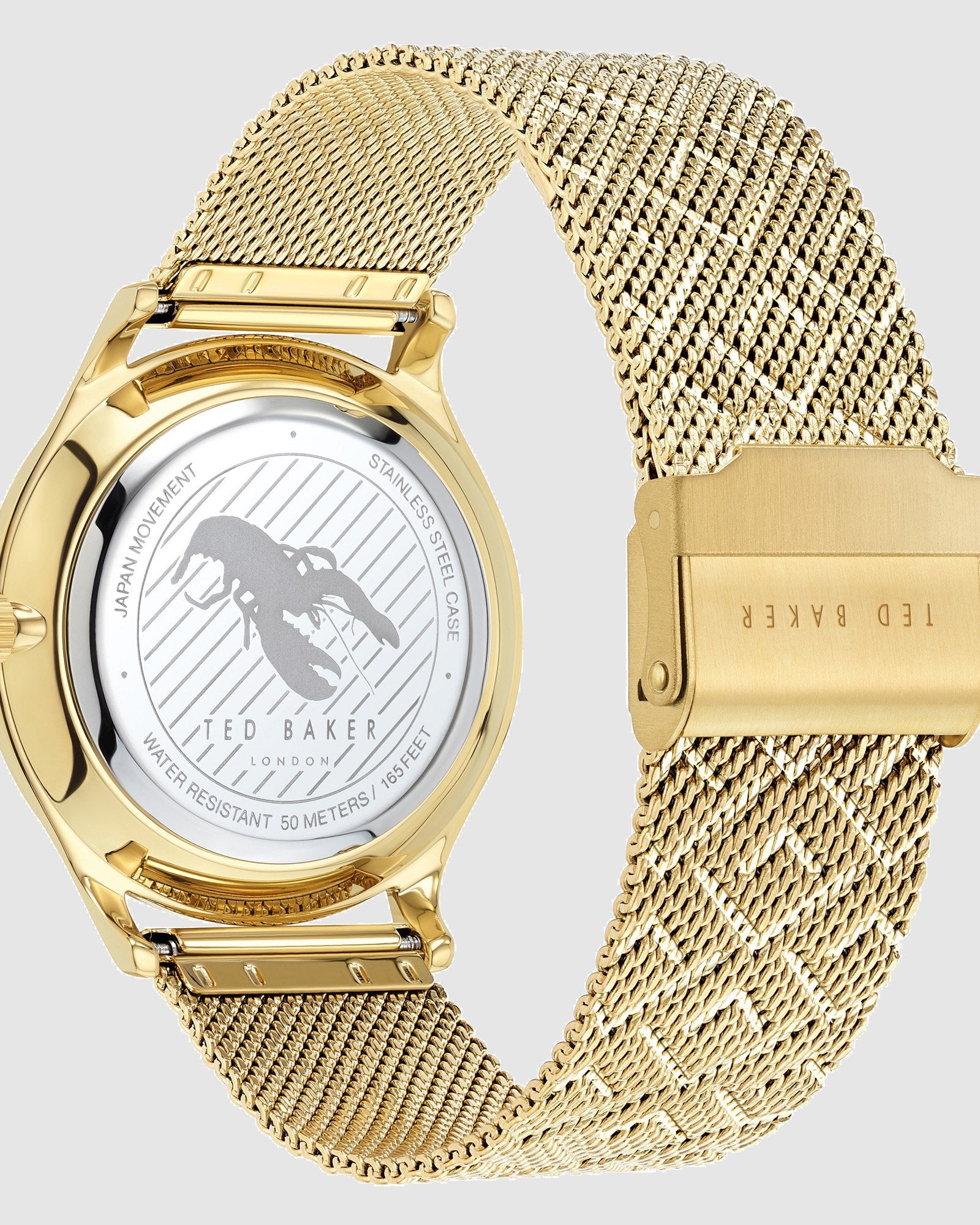Ted Baker Manhatt Gold Watch