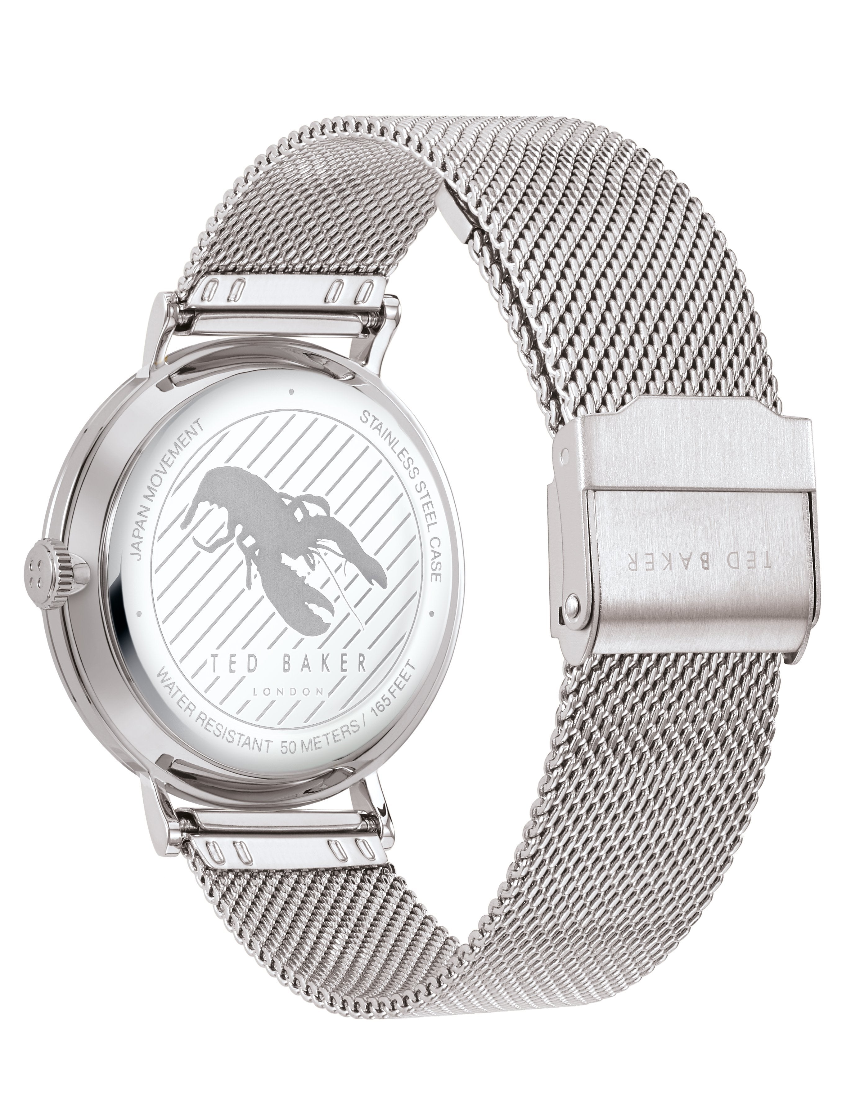 Ted Baker Phylipa Silver Mesh Watch