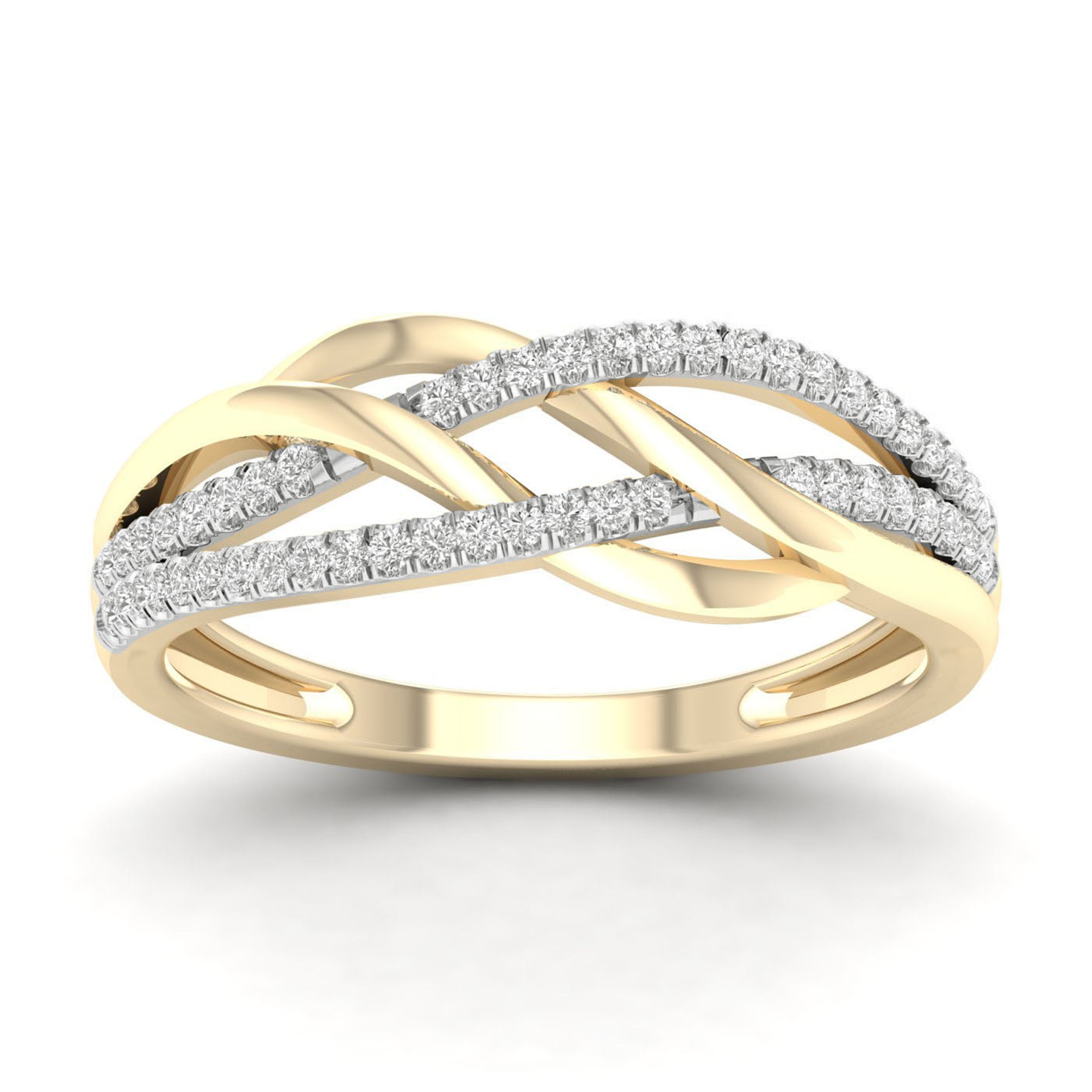 Estate 14K Yellow Gold Hearts on Fire Belcher Diamond Ring – Springer's