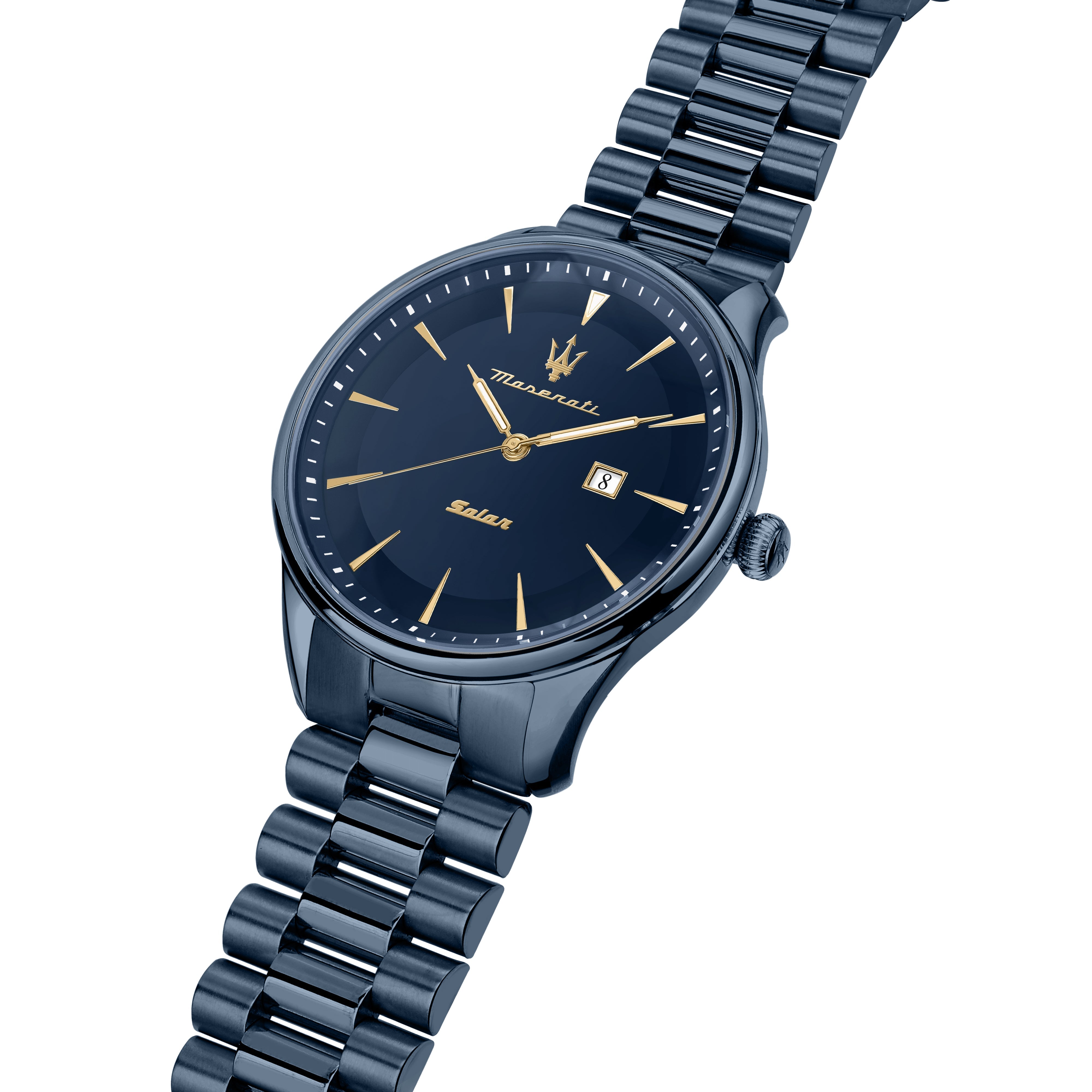 Maserati Tradizione Solar Blue  45mm Watch