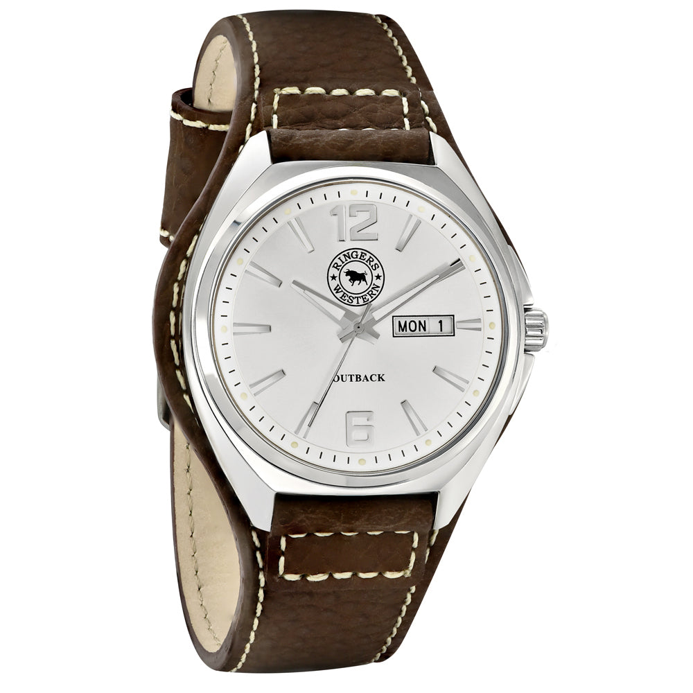 Ringers Western - Outback Brown Leather Watch